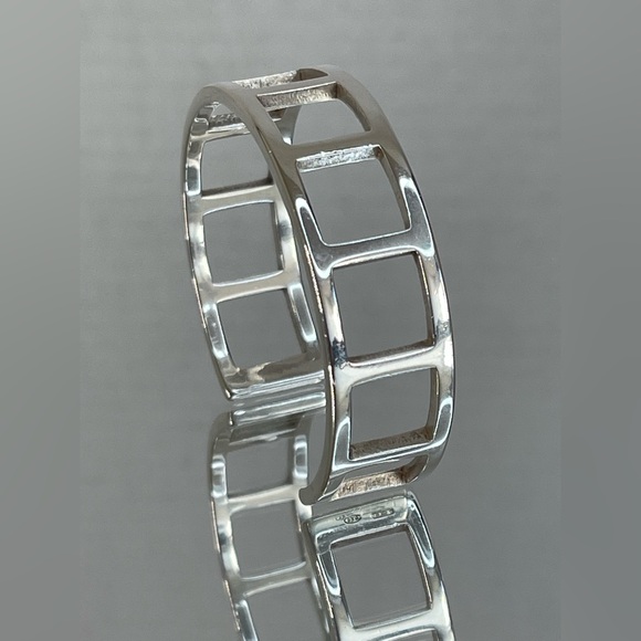 Gucci Bangel Bracelet 925 Sterling Silver - Picture 2 of 8